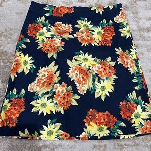 Ann Taylor Floral Skirt